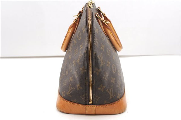 Authentic Louis Vuitton Monogram Alma Hand Bag Purse M51130 LV 4566F