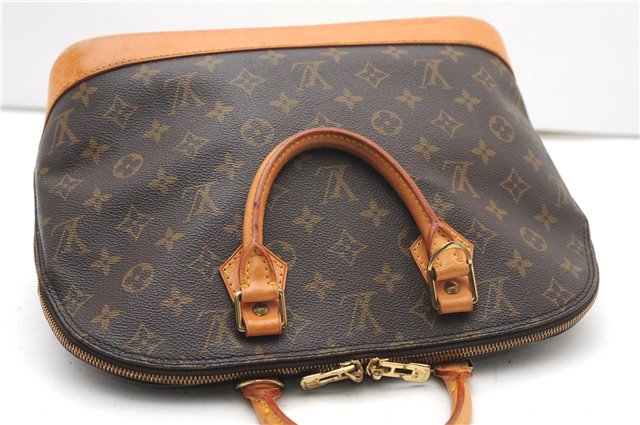 Authentic Louis Vuitton Monogram Alma Hand Bag Purse M51130 LV 4566F