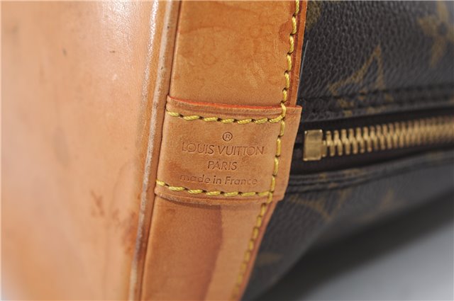 Authentic Louis Vuitton Monogram Alma Hand Bag Purse M51130 LV 4566F