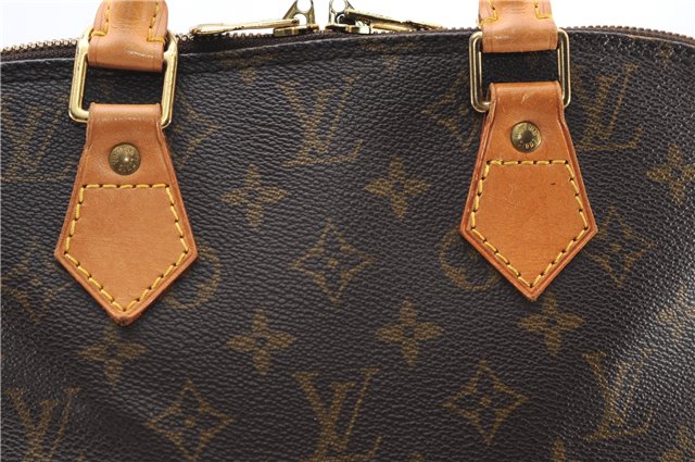 Authentic Louis Vuitton Monogram Alma Hand Bag Purse M51130 LV 4566F