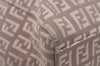 Authentic FENDI Vintage Zucchino Hand Bag Purse Canvas Leather Beige 4566I