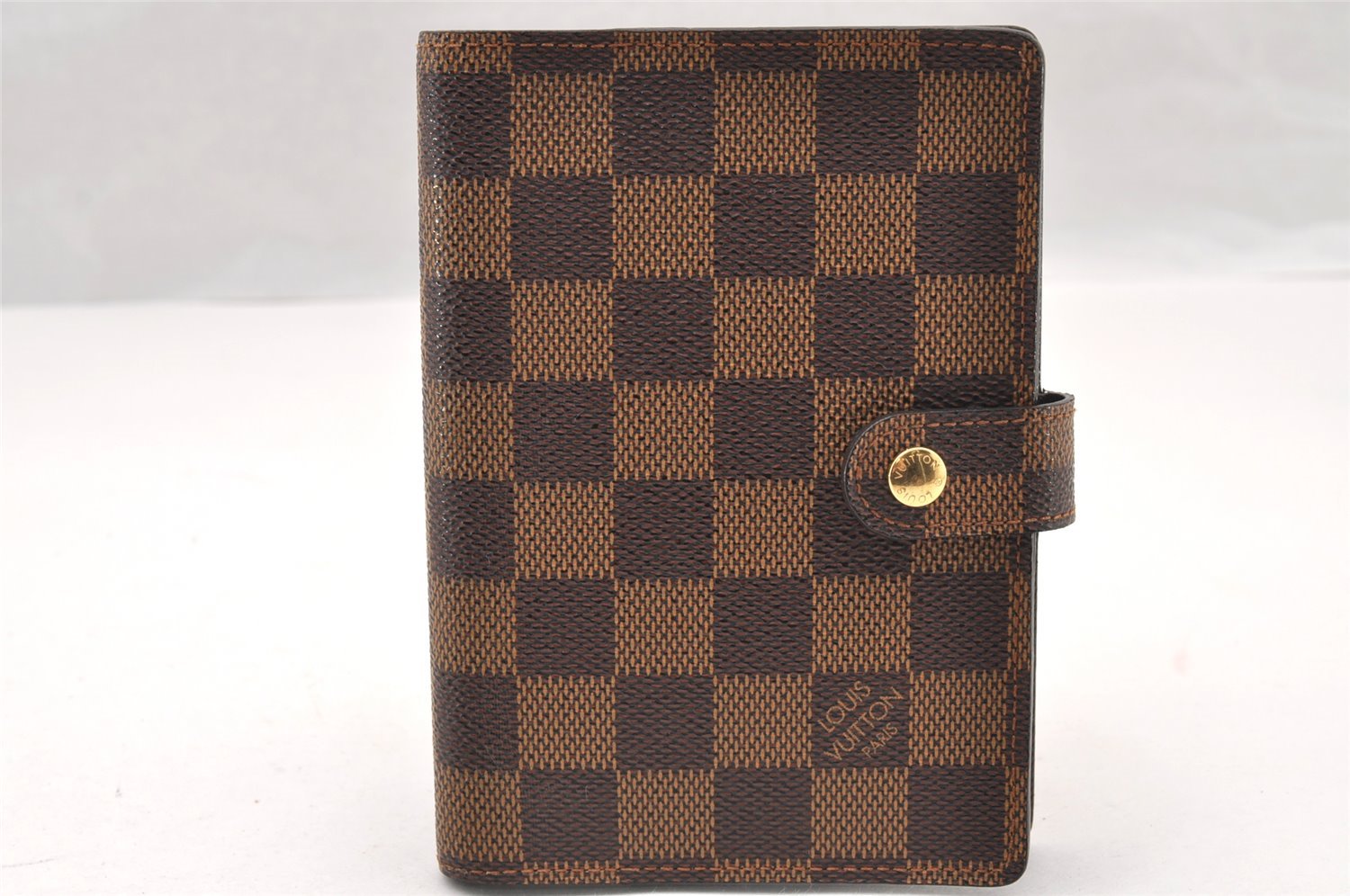 Authentic Louis Vuitton Damier Agenda PM Notebook Cover R20700 LV 4569I