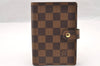 Authentic Louis Vuitton Damier Agenda PM Notebook Cover R20700 LV 4569I