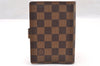 Authentic Louis Vuitton Damier Agenda PM Notebook Cover R20700 LV 4569I