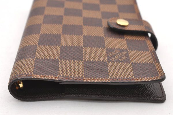 Authentic Louis Vuitton Damier Agenda PM Notebook Cover R20700 LV 4569I