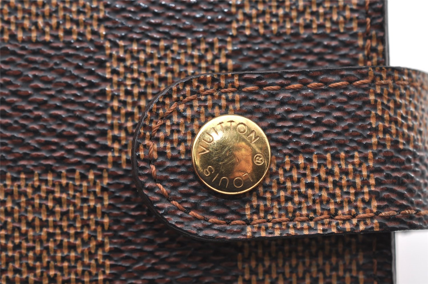 Authentic Louis Vuitton Damier Agenda PM Notebook Cover R20700 LV 4569I