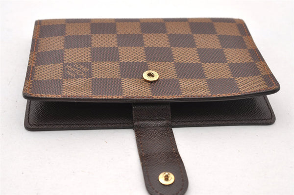 Authentic Louis Vuitton Damier Agenda PM Notebook Cover R20700 LV 4569I
