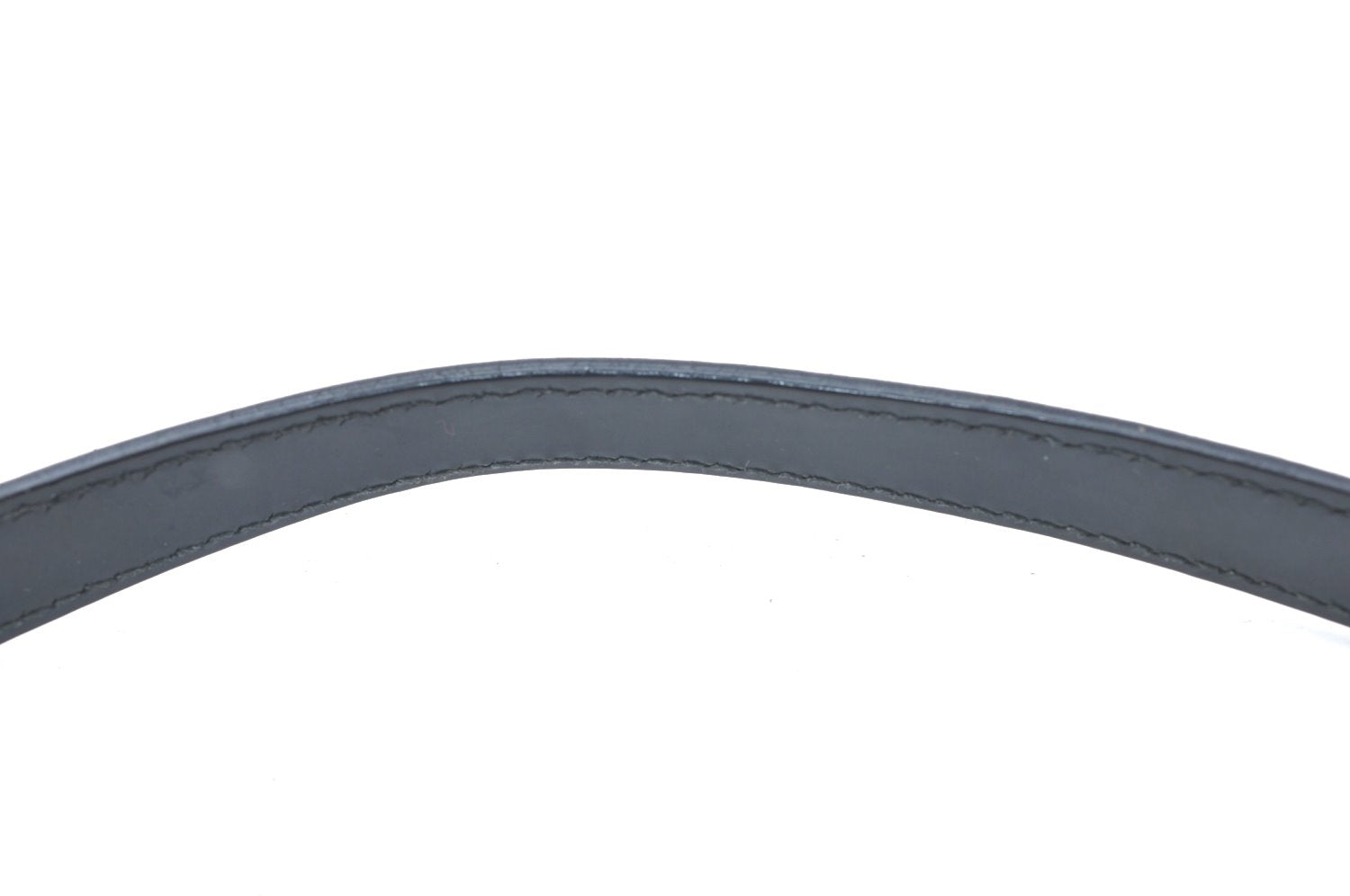 Authentic GUCCI Vintage Shoulder Hand Bag Purse Leather Black 4570H