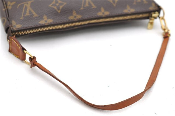 Authentic Louis Vuitton Monogram Pochette Accessoires Pouch M51980 LV 4571D