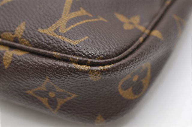 Authentic Louis Vuitton Monogram Pochette Accessoires Pouch M51980 LV 4571D