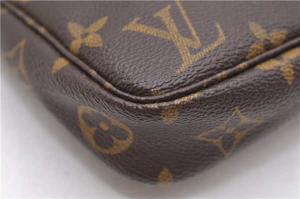 Authentic Louis Vuitton Monogram Pochette Accessoires Pouch M51980 LV 4571D