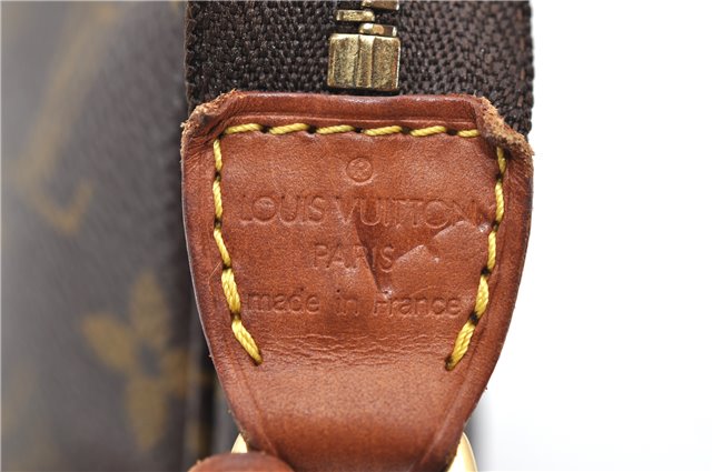 Authentic Louis Vuitton Monogram Pochette Accessoires Pouch M51980 LV 4571D