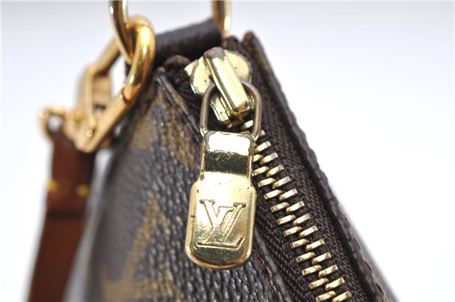 Authentic Louis Vuitton Monogram Pochette Accessoires Pouch M51980 LV 4571D
