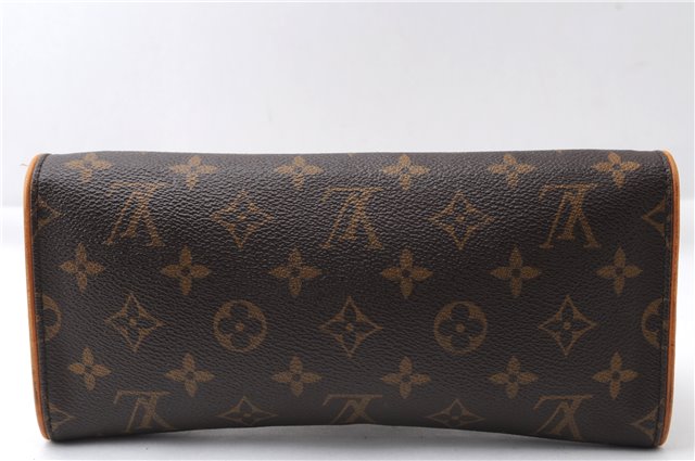 Authentic Louis Vuitton Monogram Pochette Twin GM Shoulder Bag M51852 LV 4571E