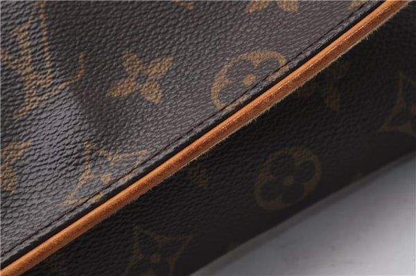 Authentic Louis Vuitton Monogram Pochette Twin GM Shoulder Bag M51852 LV 4571E