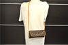 Authentic Louis Vuitton Monogram Pochette Twin GM Shoulder Bag M51852 LV 4571E