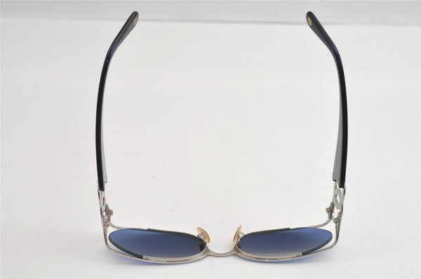 Authentic CHANEL Vintage Sunglasses CoCo Mark Plastic 4023 Blue 4571I