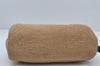 Authentic FENDI Selleria Shoulder Hand Bag Purse Straw Leather Beige 4573I