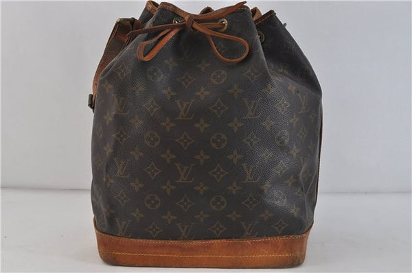 Authentic LOUIS VUITTON Monogram Noe Shoulder Bag Purse M42224 LV 4576C
