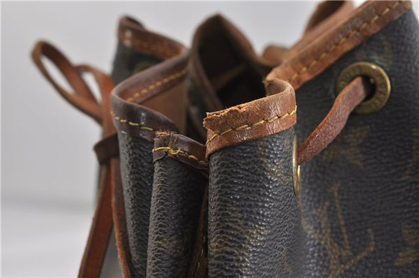 Authentic LOUIS VUITTON Monogram Noe Shoulder Bag Purse M42224 LV 4576C