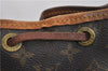 Authentic LOUIS VUITTON Monogram Noe Shoulder Bag Purse M42224 LV 4576C