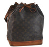 Authentic LOUIS VUITTON Monogram Noe Shoulder Bag Purse M42224 LV 4576C