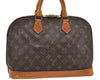 Authentic Louis Vuitton Monogram Alma Hand Bag M51130 LV 4577D