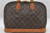 Authentic Louis Vuitton Monogram Alma Hand Bag M51130 LV 4577D