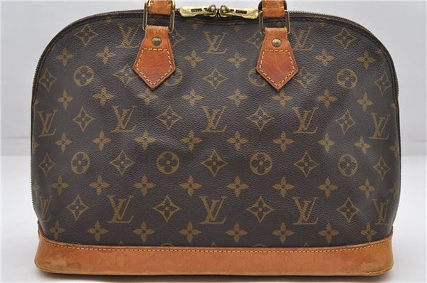 Authentic Louis Vuitton Monogram Alma Hand Bag M51130 LV 4577D