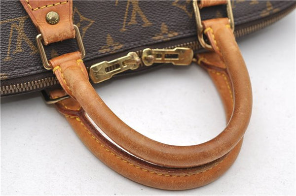 Authentic Louis Vuitton Monogram Alma Hand Bag M51130 LV 4577D