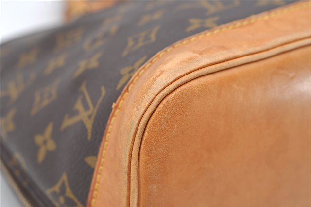 Authentic Louis Vuitton Monogram Alma Hand Bag M51130 LV 4577D