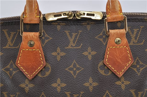 Authentic Louis Vuitton Monogram Alma Hand Bag M51130 LV 4577D