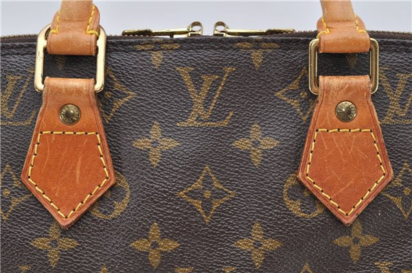 Authentic Louis Vuitton Monogram Alma Hand Bag M51130 LV 4577D