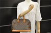 Authentic Louis Vuitton Monogram Alma Hand Bag M51130 LV 4577D