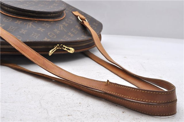 Authentic Louis Vuitton Monogram Ellipse Shopping Shoulder Bag M51128 LV 4579D