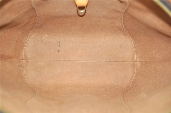 Authentic Louis Vuitton Monogram Ellipse Shopping Shoulder Bag M51128 LV 4579D