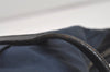 Authentic PRADA TESSUTO COLOR Nylon Leather Shoulder Bag B9977 Navy Blue 4580I