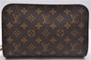 Authentic Louis Vuitton Monogram Orsay Clutch Hand Purse Bag M51790 LV 4581D