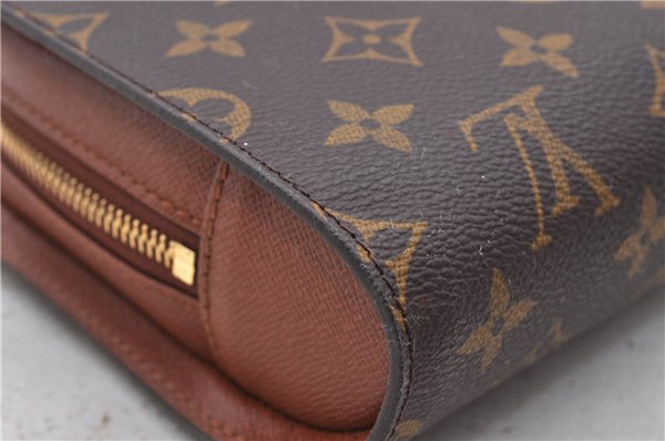 Authentic Louis Vuitton Monogram Orsay Clutch Hand Purse Bag M51790 LV 4581D