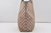 Authentic GUCCI Vintage Shoulder Tote Bag GG Canvas Leather 0021098 Brown 4581I