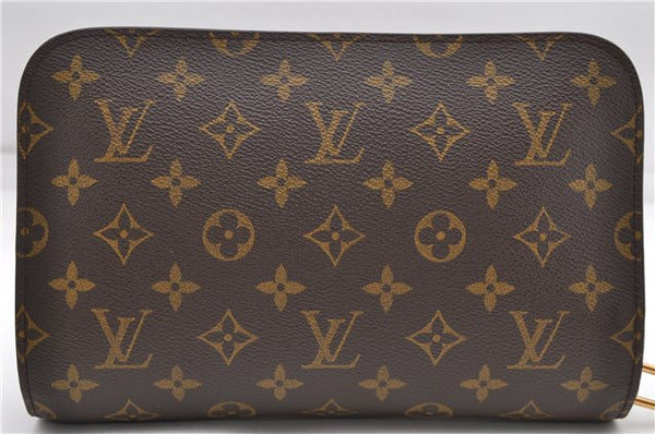 Authentic Louis Vuitton Monogram Orsay Clutch Hand Bag Purse M51790 LV 4582D