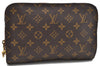Authentic Louis Vuitton Monogram Orsay Clutch Hand Bag Purse M51790 LV 4584D