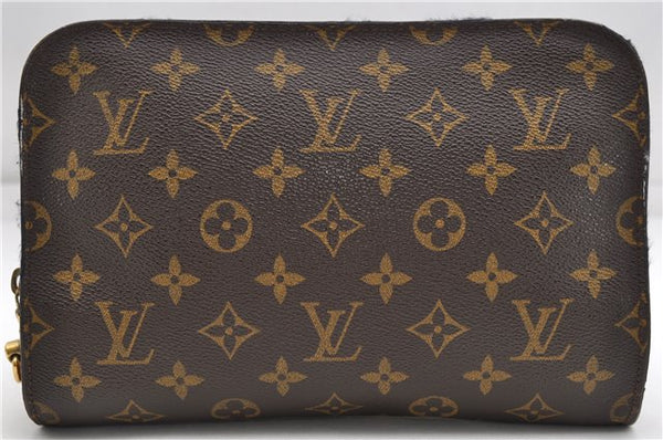 Authentic Louis Vuitton Monogram Orsay Clutch Hand Bag Purse M51790 LV 4584D