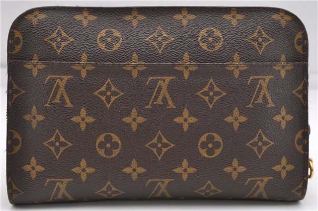 Authentic Louis Vuitton Monogram Orsay Clutch Hand Bag Purse M51790 LV 4584D