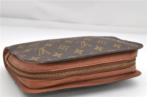 Authentic Louis Vuitton Monogram Orsay Clutch Hand Bag Purse M51790 LV 4584D