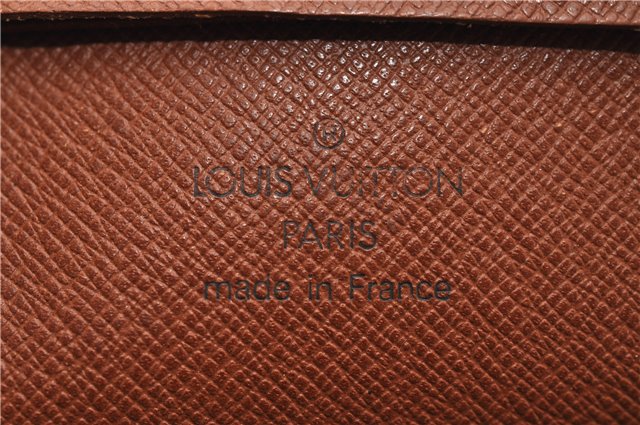 Authentic Louis Vuitton Monogram Orsay Clutch Hand Bag Purse M51790 LV 4584D