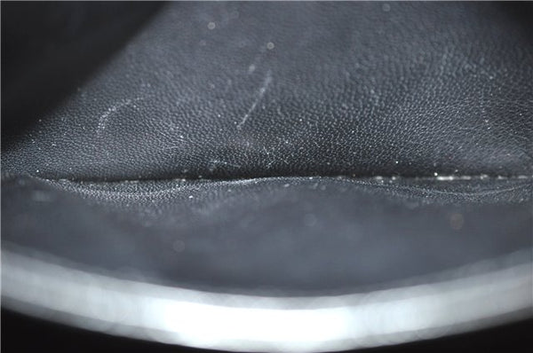 Authentic GUCCI Vintage Shoulder Cross Body Bag Purse Leather Black 4584F