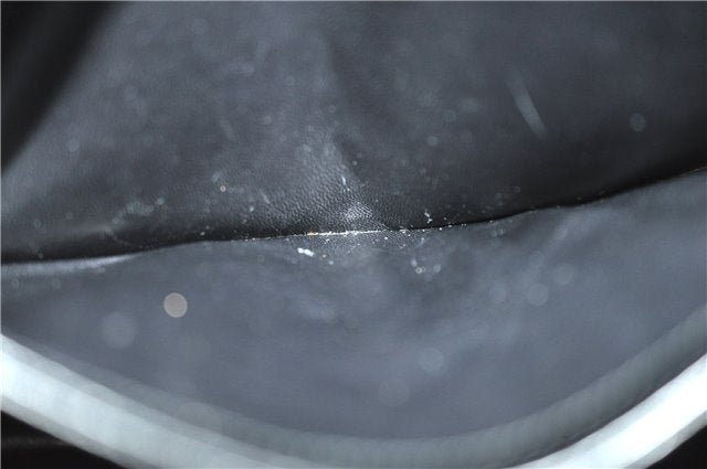 Authentic GUCCI Vintage Shoulder Cross Body Bag Purse Leather Black 4584F