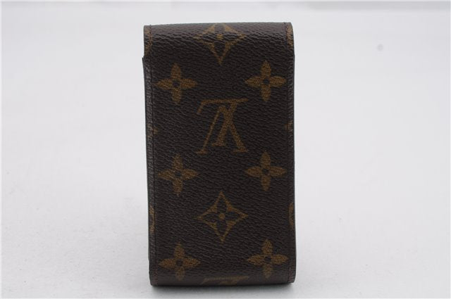 Authentic LOUIS VUITTON Monogram Etui Cigarette Case M63024 LV 4585C