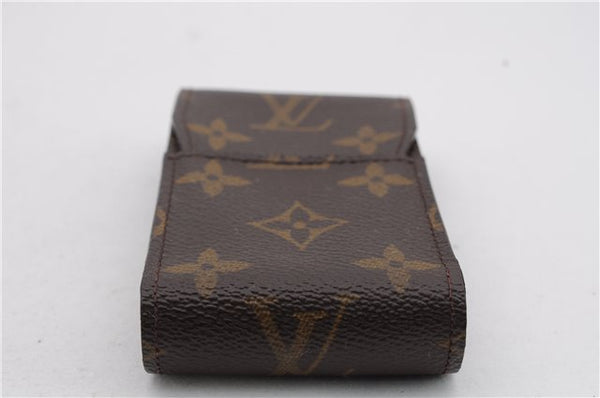 Authentic LOUIS VUITTON Monogram Etui Cigarette Case M63024 LV 4585C